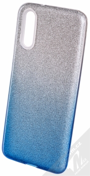 Forcell Shining třpytivý ochranný kryt pro Huawei P20 stříbrná modrá (silver blue)