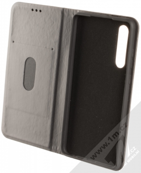 Forcell Silk flipové pouzdro pro Huawei P30 černá (black) otevřené