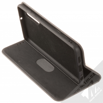 Forcell Silk flipové pouzdro pro Huawei P30 černá (black) stojánek