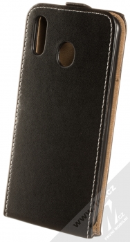 Forcell Slim Flip Flexi otevírací pouzdro pro Samsung Galaxy M20 černá (black) zezadu