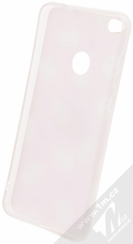 Forcell Squishy ochranný kryt s antistresovou postavičkou pro Huawei P9 Lite (2017) bílý zajíček růžová (white bunny pink) zepředu