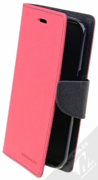 Goospery Fancy Diary flipové pouzdro pro Samsung Galaxy S7 růžovo modrá (pink / blue)