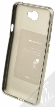 Goospery i-Jelly Case TPU ochranný kryt pro Huawei Y5 II, Y6 II Compact šedá (metal grey) zepředu