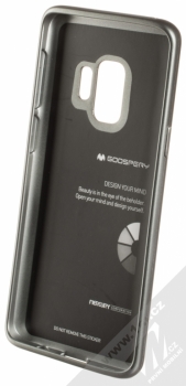 Goospery i-Jelly Case TPU ochranný kryt pro Samsung Galaxy S9 šedá (metal grey) zepředu