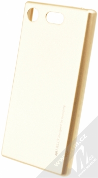 Goospery i-Jelly Case TPU ochranný kryt pro Sony Xperia XZ1 Compact zlatá (metal gold)