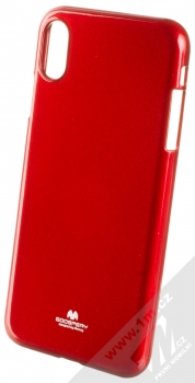 Goospery Jelly Case TPU ochranný silikonový kryt pro Apple iPhone XS Max červená (red)