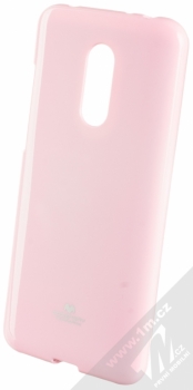 Goospery Jelly Case TPU ochranný silikonový kryt pro Xiaomi Redmi 5 Plus světle růžová (light pink)
