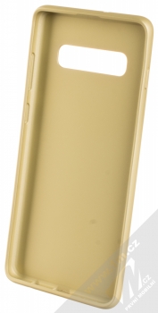 Guess IriDescent ochranný kryt pro Samsung Galaxy S10 Plus (GUHCS10PIGLGO) zlatá (gold) zepředu