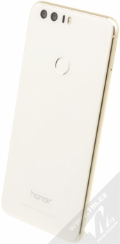 HONOR 8 (32GB) bílá (pearl white) šikmo zezadu