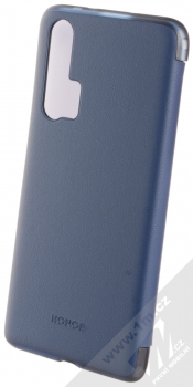Honor Smart View Flip Cover originální flipové pouzdro pro Honor 20 Pro modrá (blue) zezadu