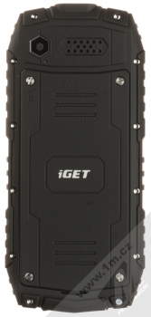 iGET Defender D10 černá (black) zezadu