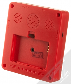 K5 Game Box Plus 500 in 1 herní konzole s přídavným ovladačem červená (red) prostor pro baterii