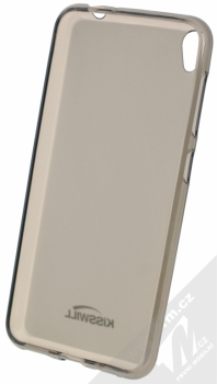 Kisswill TPU Open Face silikonové pouzdro pro Asus ZenFone Live (ZB501KL) černá průhledná (black) zepředu
