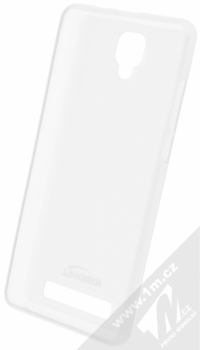 Kisswill TPU Open Face silikonové pouzdro pro Doogee X10 bílá průhledná (white) zepředu