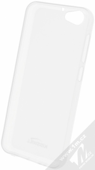 Kisswill TPU Open Face silikonové pouzdro pro HTC One A9s bílá průhledná (white) zepředu