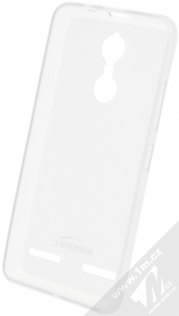 Kisswill TPU Open Face silikonové pouzdro pro Lenovo K6 Power bílá průhledná (white) zepředu