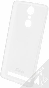 Kisswill TPU Open Face silikonové pouzdro pro Lenovo Vibe K5 Note bílá průhledná (white) zepředu