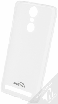 Kisswill TPU Open Face silikonové pouzdro pro Lenovo Vibe K5 Note bílá průhledná (white)