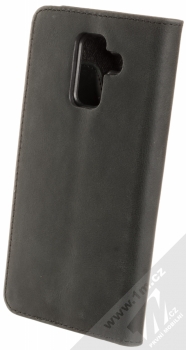Krusell Sunne FolioWallet flipové pouzdro pro Samsung Galaxy A6 Plus (2018) černá (vintage black) zezadu