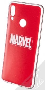 Marvel Logo 002 TPU ochranný silikonový kryt s motivem pro Huawei P Smart červená (red)