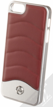 Mercedes Wave III Hard Case ochranný kryt pro Apple iPhone 5, iPhone 5S, iPhone SE (MEHCPSECUSRE) červená stříbrná (red silver)