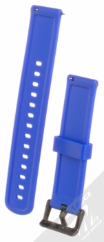 MiJobs Silicon Wrist Strap silikonový pásek na zápěstí pro Xiaomi Amazfit Bip modrá (blue) zezadu