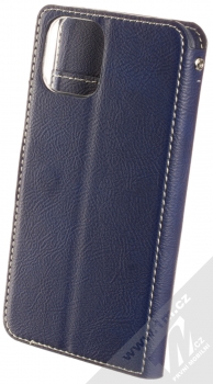 Molan Cano Issue Diary flipové pouzdro pro Apple iPhone 11 Pro tmavě modrá (navy blue) zezadu