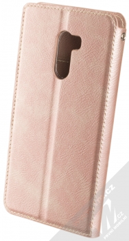 Molan Cano Issue Diary flipové pouzdro pro Xiaomi Pocophone F1 růžově zlatá (rose gold) zezadu
