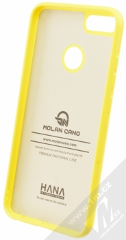 Molan Cano Jelly Case TPU ochranný kryt pro Xiaomi Mi A1 žlutá (yellow) zepředu