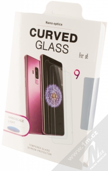 Nano Optics 5D UV Premium Tempered Glass ochranné tvrzené sklo na kompletní displej pro Samsung Galaxy S6 krabička