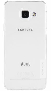Nillkin Nature TPU tenký gelový kryt pro Samsung Galaxy A3 (2016) čirá (transparent white)