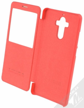 Nillkin Qin flipové pouzdro pro Huawei Mate 9 červená (red) otevřené