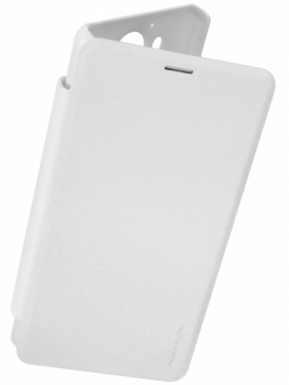 Nillkin Sparkle flipové pouzdro pro Microsot Lumia 950, Lumia 950 Dual Sim bílá (aurora white)