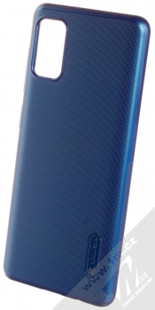 Nillkin Super Frosted Shield ochranný kryt pro Samsung Galaxy A41 modrá (peacock blue)
