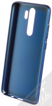 Nillkin Super Frosted Shield ochranný kryt pro Xiaomi Redmi Note 8 Pro modrá (peacock blue) zepředu
