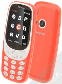 NOKIA 3310 DUAL SIM (2017) červená (warm red)