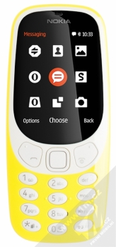 NOKIA 3310 DUAL SIM (2017) žlutá (yellow) zepředu
