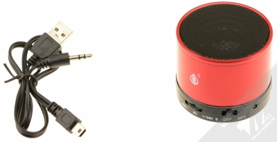 O+ MS100 Bluetooth reproduktor červená (red) balení