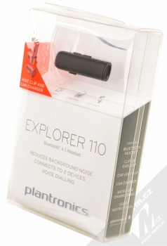 Plantronics Explorer 110 Bluetooth headset černá (black) krabička