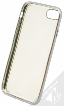 Puro Metal Duo pouzdro psaníčko a ochranný kryt pro Apple iPhone 7 stříbrná (silver) kryt zepředu