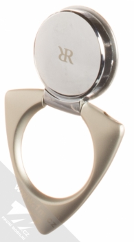 Remax Twister Ring Holder držák na prst stříbrná (silver) rozevřené zezadu