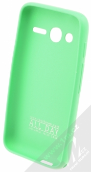 Roar All Day TPU ochranný kryt pro Alcatel One Touch Pixi 4 (4) mátově zelená (mint green) zepředu