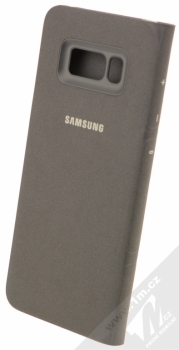 Samsung EF-NG955PB LED View Cover originální flipové pouzdro pro Samsung Galaxy S8 Plus černá (black) zezadu