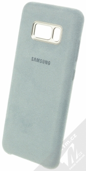 Samsung EF-XG955AM Alcantara Cover originální ochranný kryt pro Samsung Galaxy S8 Plus mátově zelená (mint)