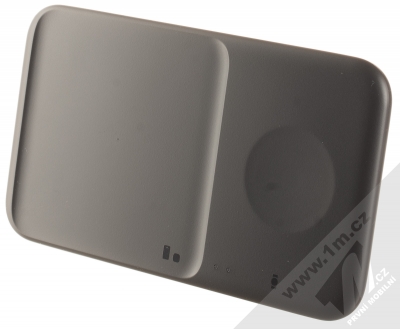Samsung EP-P4300TB Wireless Charger Duo podložka pro bezdrátové nabíjení včetně nabíječky do sítě černá (black) seshora