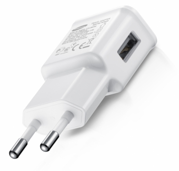 Samsung ETA-U90EWE originální nabíječka s USB výstupem 2A + Samsung ECB-DP4AWE USB kabel s 30 pinovým konektorem pro tablety bílá (white)