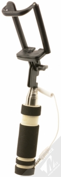 Setty Mini Selfie Stick kompaktní selfie tyčka s tlačítkem spouště přes audio konektor jack 3,5mm černá (black)
