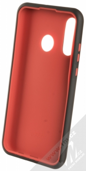 Sligo Defender Solid odolný ochranný kryt pro Huawei P30 Lite černá červená (black red) zepředu