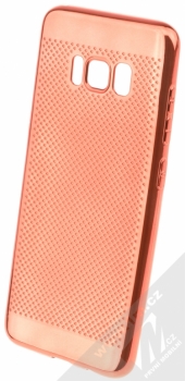 Sligo Luxury pokovený TPU ochranný kryt pro Samsung Galaxy S8 růžově zlatá (rose gold)