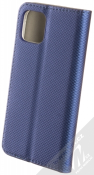 Sligo Smart Magnet flipové pouzdro pro Apple iPhone 11 Pro tmavě modrá (dark blue) zezadu